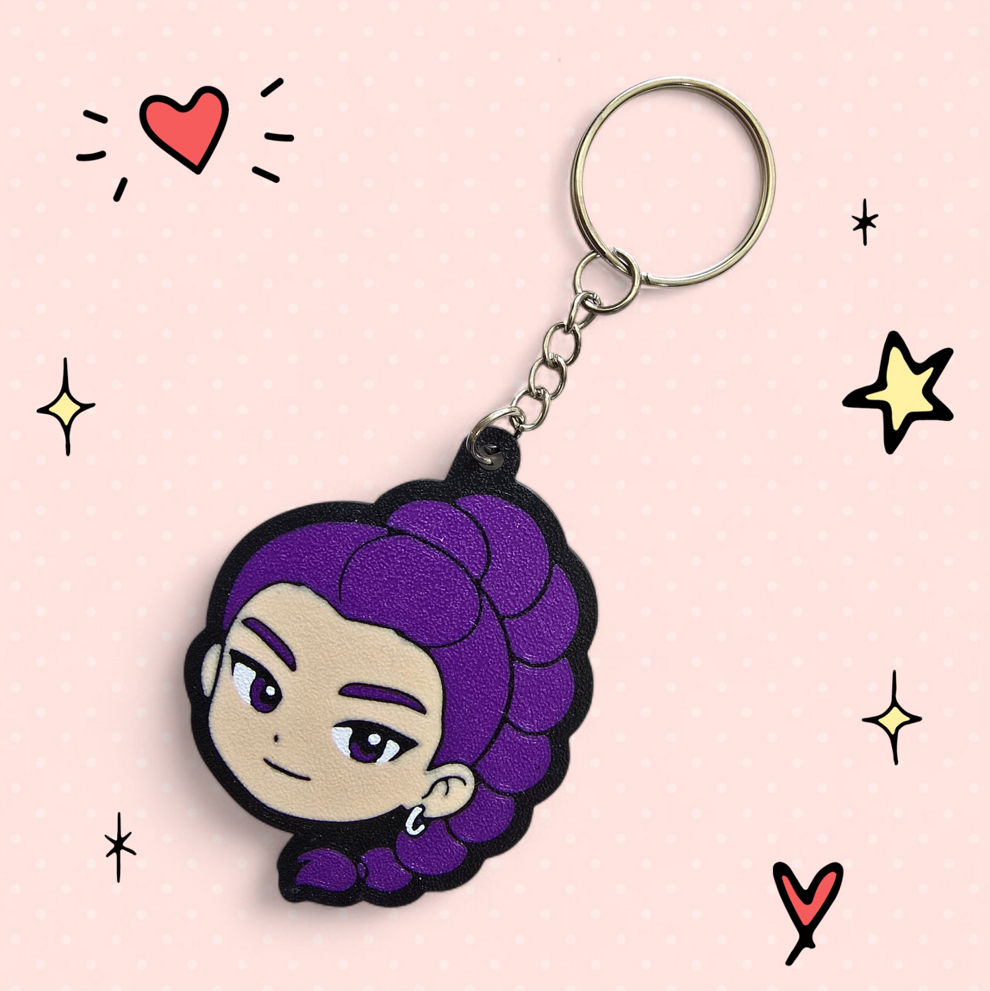 Kpop demon hunters מחזיק מפתחות רומי