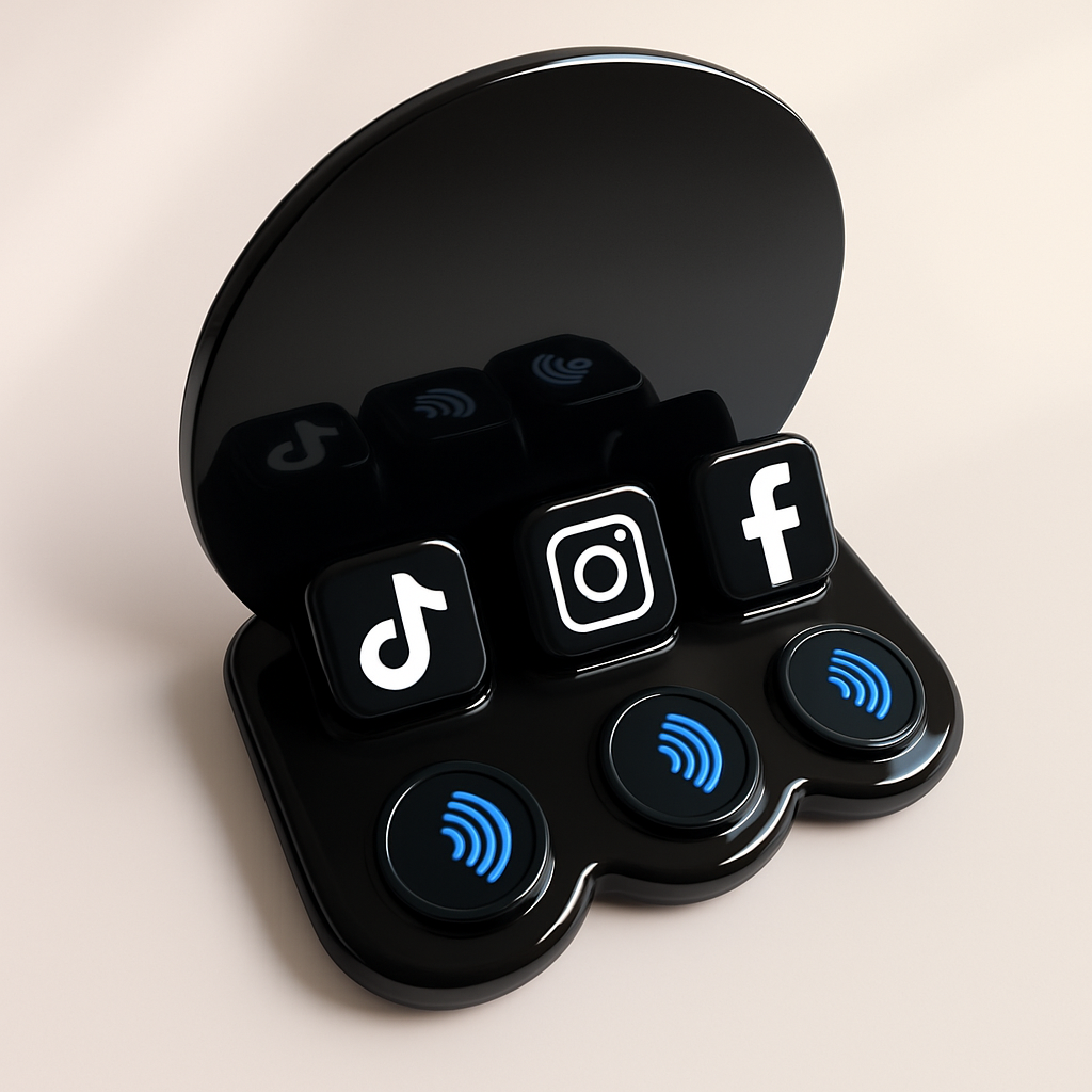 עמדת סושיאל מעוצבת