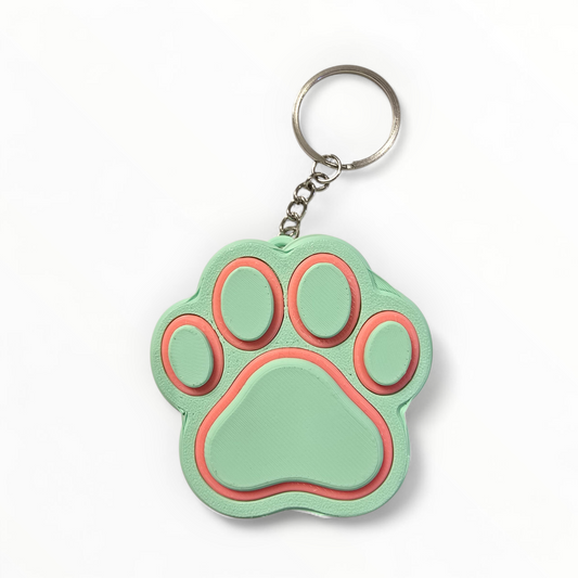 קליקר פיג'ט כף רגל מנטה ורוד נאון