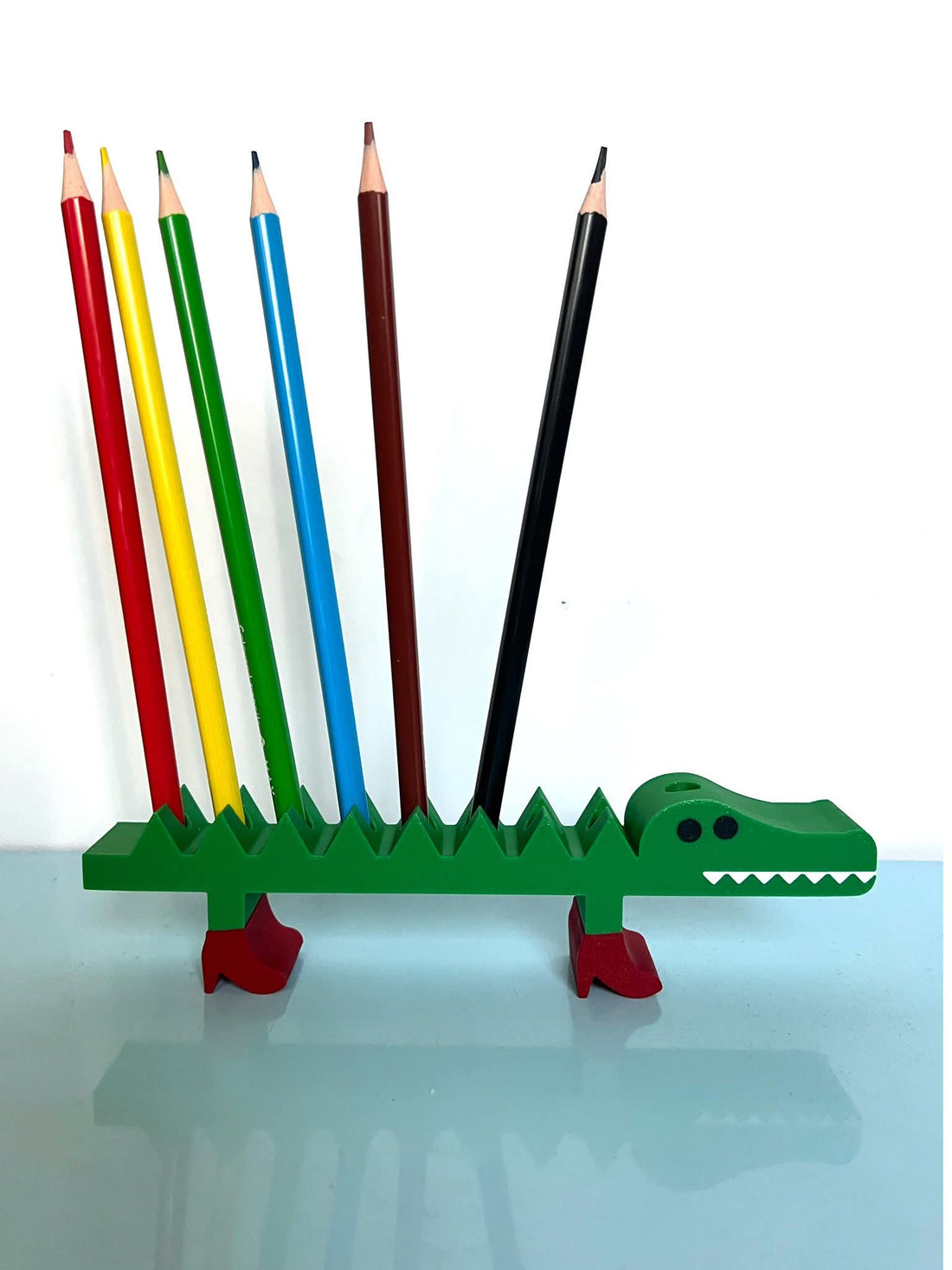 חנוכייה קרוקודיל - כשאמנות פוגשת הדפסת תלת מימד