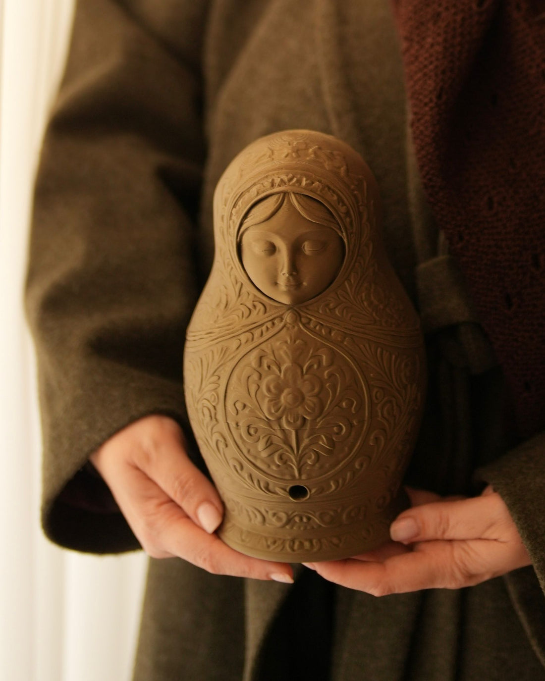 מטריושקה בסריגה - כשאומנות פוגשת הדפסת תלת מימד