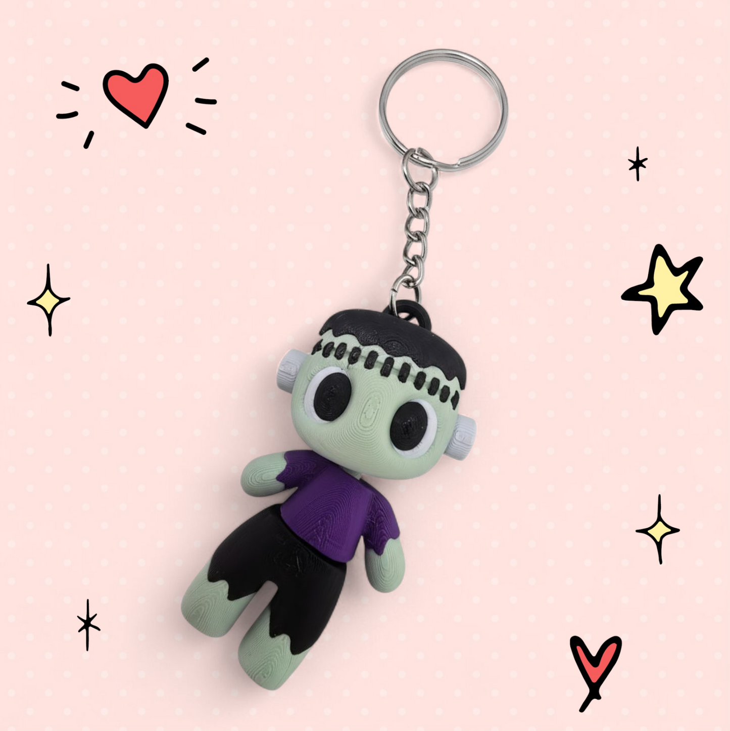 מחזיק מפתחות פרנקנשטיין