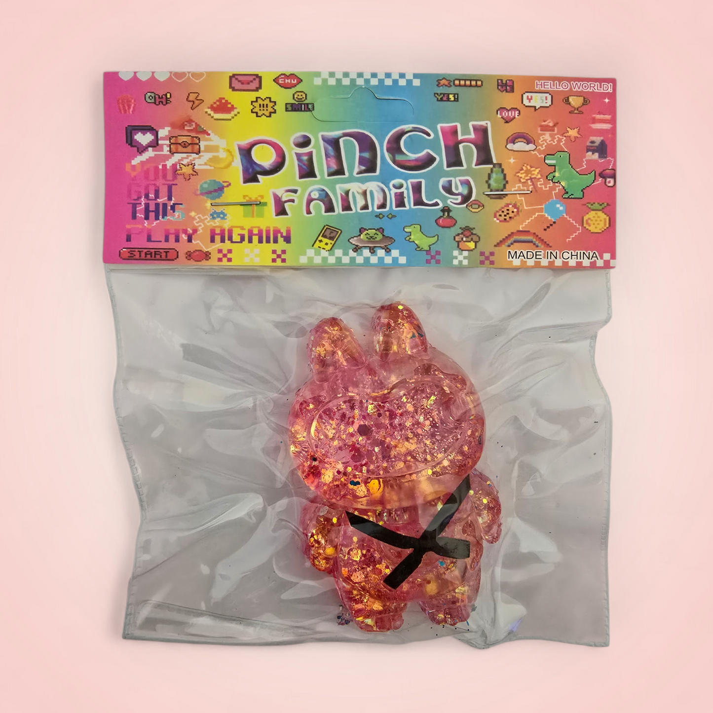 טאבה סקווישי לבובו נצנצים בצבעים שונים