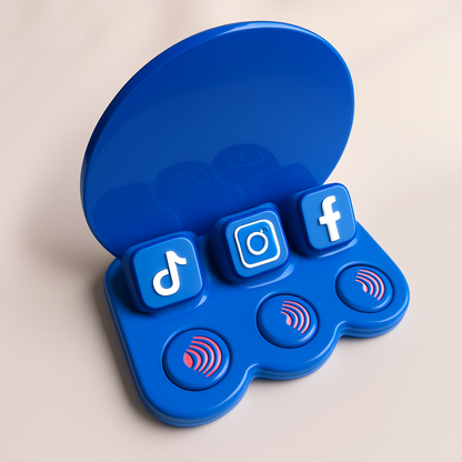 עמדת סושיאל מעוצבת