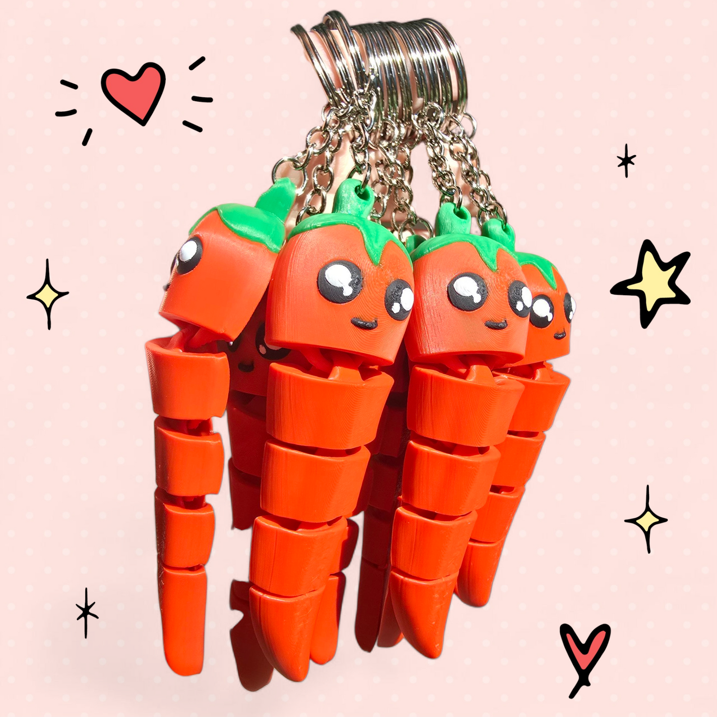 מחזיק מפתחות פלקסי חריף אש