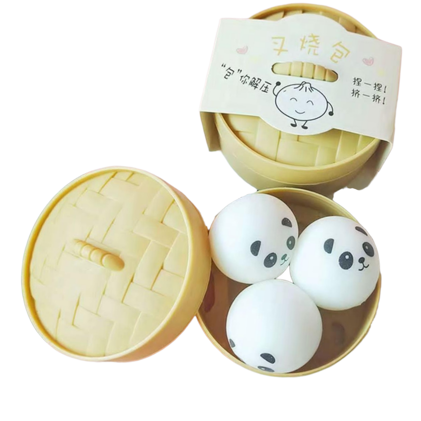 סקווישי דמפלינג 3 כדורי פנדה נידו